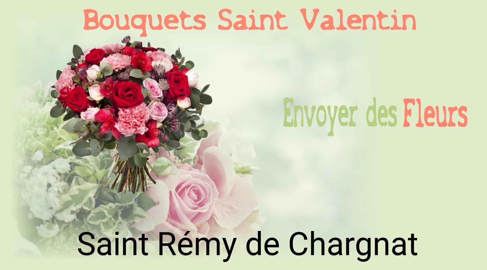 Roses de Saint-Valentin livrées à Saint-Rémy-de-Chargnat